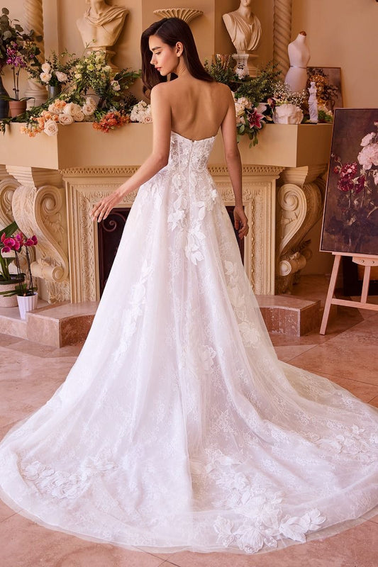 Lace Wedding Ball Gown-1