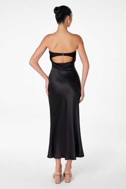 Strapless mermaid dress-1